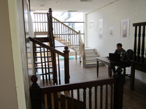 Салон образцов лестниц lascalagrande в Санкт-Петербурге